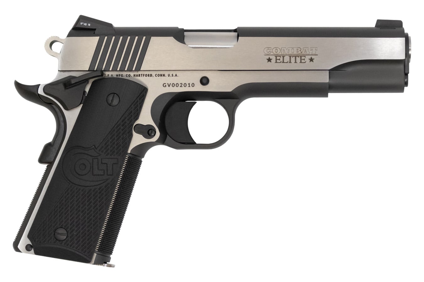 45 Acp 5 Government Anodized Black Frame