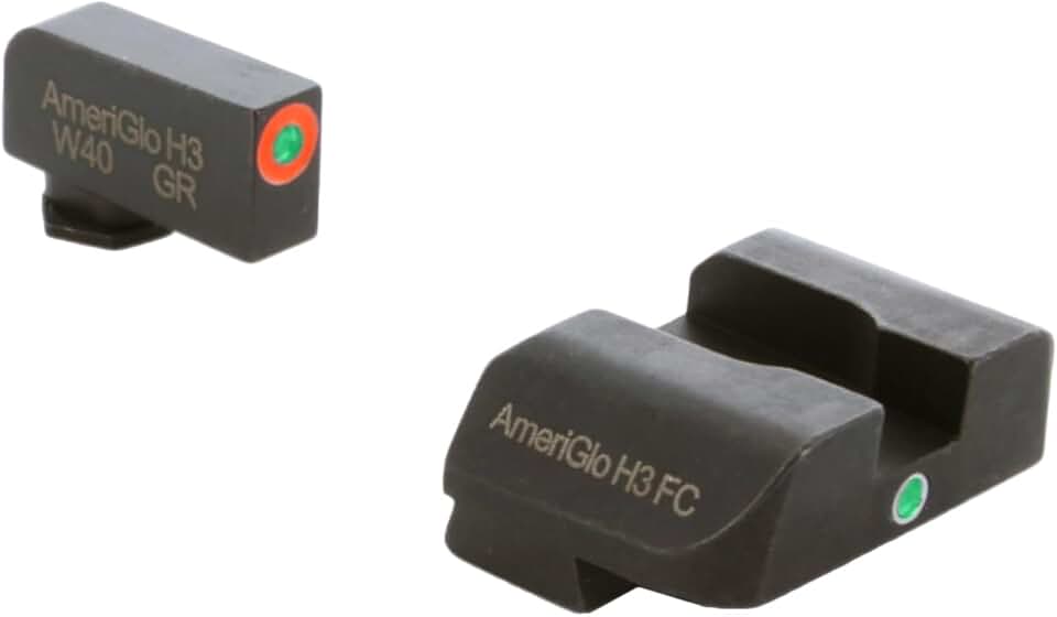 Ameriglo Glock Compatible 3 Dot Sight Front And Rear