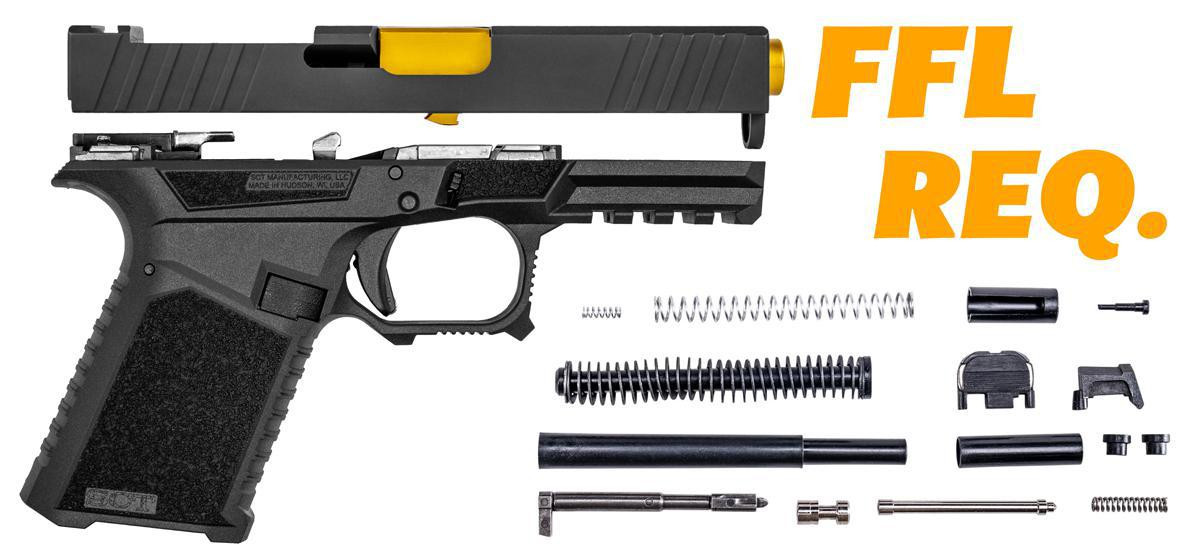 Glock 19 Compatible Pistol Build Kit W Rmr Optic Cut Slide