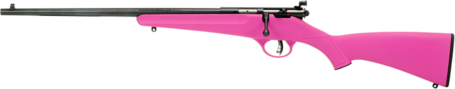Savage Rascal 22 LR 16.13in Left-Hand Pink